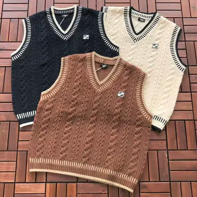 ¥~139 WE11DONE SWEATER VEST 11092793 (im 180CM 68KG iwear size S in the photo)