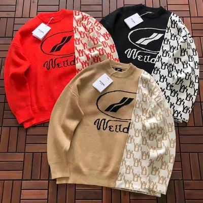 ¥~189 WE11DONE SWEATER 11092791 (im 180CM 68KG iwear size S in the photo)
