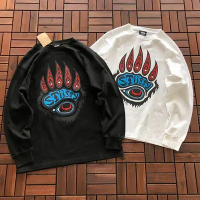 ￥~109 ST🔥S🔥Y LONG-SLEEVE 11092766 (im 180CM 68KG iwear size L in the photo)
