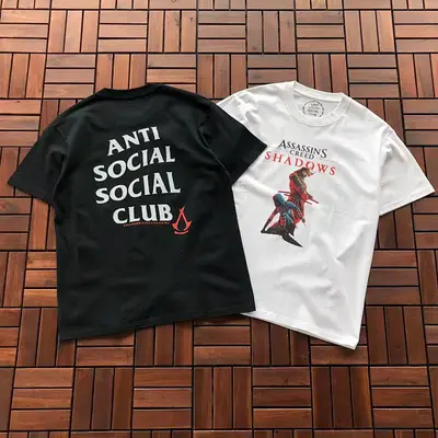 ￥~85 ANTI SOCIAL SOCIAL CLUB T-SHIRT 11092924 (im 180CM 68KG iwear size L in the photo)