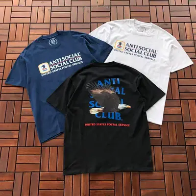 ￥~85 ANTI SOCIAL SOCIAL CLUB T-SHIRT 11092922 (im 180CM 68KG iwear size L in the photo)