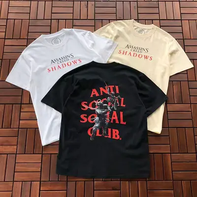 ￥~85 ANTI SOCIAL SOCIAL CLUB T-SHIRT 11092921 (im 180CM 68KG iwear size L in the photo)