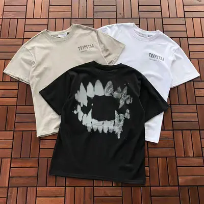 ￥~109 TRAPSTAR T-SHIRT 11092916 (im 180CM 68KG iwear size S in the photo)