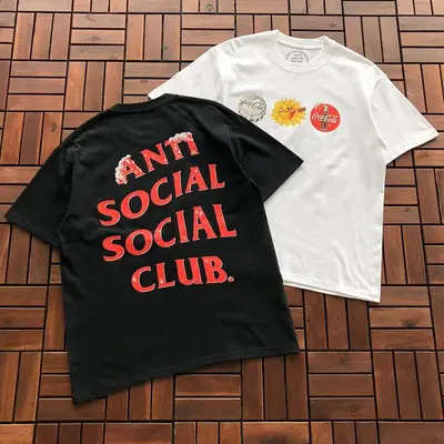 ￥~85 ANTI SOCIAL SOCIAL CLUB T-SHIRT 11092904 (im 180CM 68KG iwear size M in the photo)