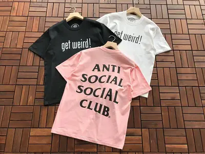 ￥~85 ANTI SOCIAL SOCIAL CLUB T-SHIRT 11092902 (im 180CM 68KG iwear size M in the photo)