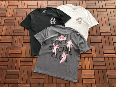 ￥~85 ANTI SOCIAL SOCIAL CLUB T-SHIRT 11092895 (im 180CM 68KG iwear size M in the photo)