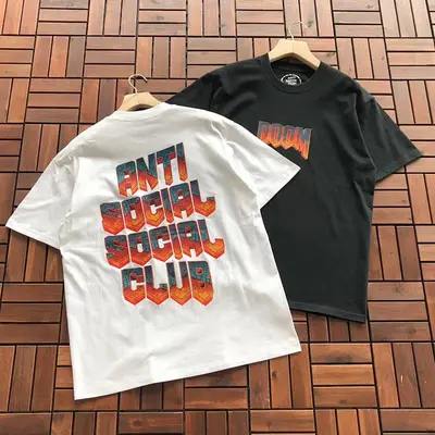 ￥~85 ANTI SOCIAL SOCIAL CLUB T-SHIRT 11092893 (im 180CM 68KG iwear size L in the photo)
