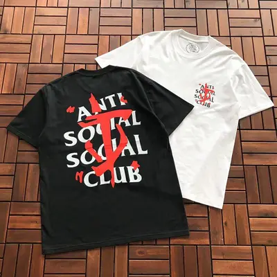 ￥~85 ANTI SOCIAL SOCIAL CLUB T-SHIRT 11092892 (im 180CM 68KG iwear size L in the photo)