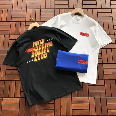 ￥~85 ANTI SOCIAL SOCIAL CLUB T-SHIRT 11092890 (im 180CM 68KG iwear size L in the photo)