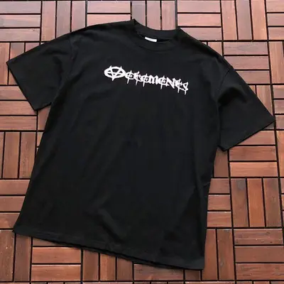 ¥~85 VETEMENTS T-SHIRT 33100809 (im 180CM 68KG iwear size M in the photo)