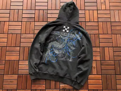 ¥~205 O🔥🔥-W🔥🔥TE HOODIE 11110240(im 176CM 58KG iwear size M in the photo)