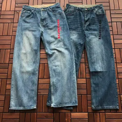 ¥~219 B🔥L🔥🔥🔥IA🔥A JEANS 11110224(im 180CM 68KG iwear size 34 in the photo)