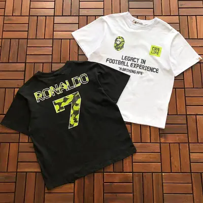 ￥~99 BAPE T-SHIRT 11111051 (im 176CM 58KG iwear size M in the photo)