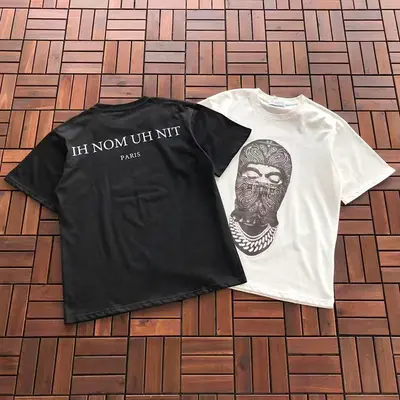 ￥~109 IH NOM UH NIT T-SHIRT 11111072 (im 185CM 80KG iwear size M in the photo)