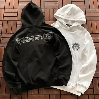￥~190 CH🔥OM🔥 HE🔥RTS HOODIE 11111133 (im 185CM 80KG iwear size S in the photo)