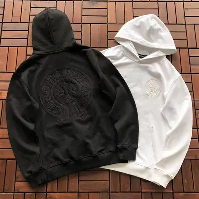 ￥~219 CH🔥OM🔥 HE🔥RTS HOODIE 11111126 (im 185CM 80KG iwear size S in the photo)
