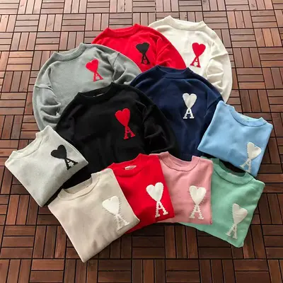 ￥~135 A🔥I SWEATER 11111102 (im 185CM 80KG iwear size M in the photo)