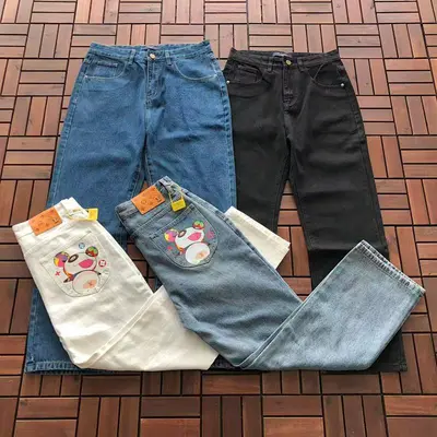 ¥~195 L🔥 JEANS 11111223 (im 176CM 58KG iwear size 30 in the photo)