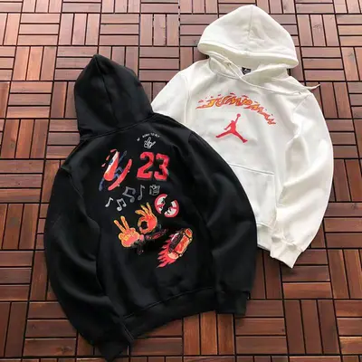 ¥~99 AIR J🔥RD🔥N HOODIE FLEECE 33111217 (im 176CM 58KG iwear size L in the photo)