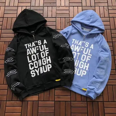 ¥~135 TRAPSTAR &TH🔥T'S A AW🔥UL L🔥T OF C.. HOODIE FLEECE 33111332