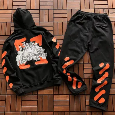 TOP¥~129 PANTS¥~139 O🔥🔥-W🔥🔥TE HOODIE TROU SERS 33030119