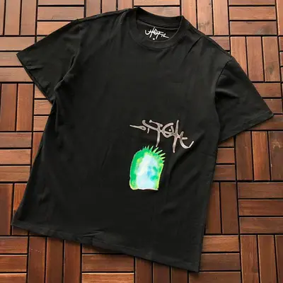 ￥~85 TRAVIS SCOTT T-SHIRT 33111473 (im 185CM 80KG iwear size M in the photo)
