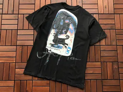 ￥~79 TRAVIS SCOTT T-SHIRT 33111472 (im 185CM 80KG iwear size S in the photo)