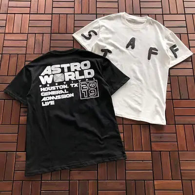 ￥~85 TRAVIS SCOTT T-SHIRT 33111454 (im 185CM 80KG iwear size M in the photo)