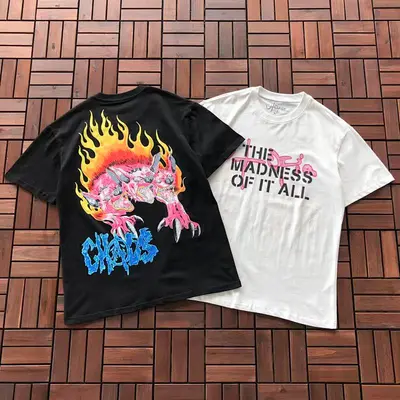 ¥~79 TRAVIS SCOTT T-SHIRT 33111413 (im 185CM 80KG iwear size M in the photo)