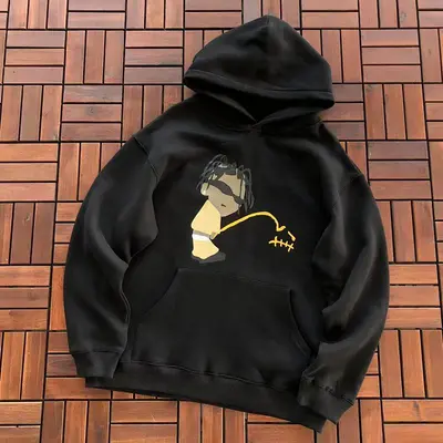 ¥~125 TRAVIS SCOTT HOODIE FLEECE 33111446 (im 185CM 80KG iwear size M in the photo)