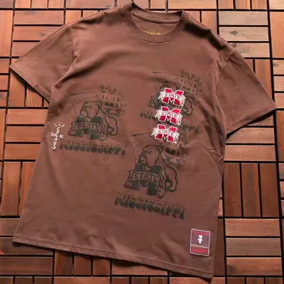¥~79 TRAVIS SCOTT T-SHIRT 33111415 (im 185CM 80KG iwear size M in the photo)