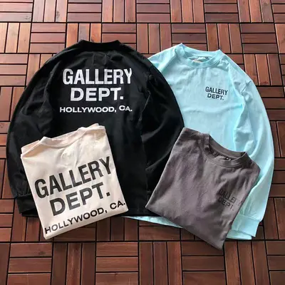 ¥~109 GALLERY DEPT LONG-SLEEVE 11111498 (im 185CM 80KG iwear size M in the photo)