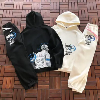 TOP¥~129 PANTS¥~125 TRAVIS SCOTT&AIR J🔥RD🔥N HOODIE TROUSERS FLEECE 33111443