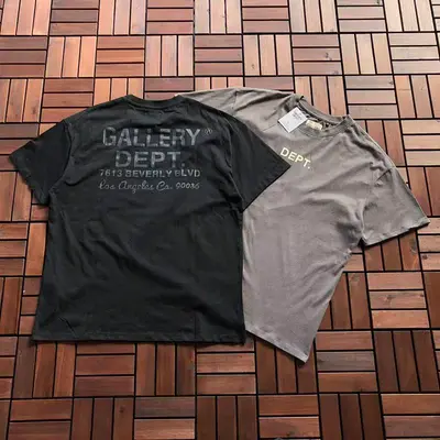 ¥~89 GALLERY DEPT T-SHIRT 11111451 (im 185CM 80KG iwear size S in the photo)