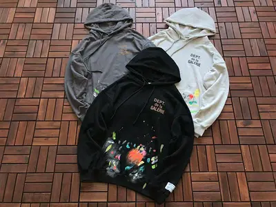 ¥~165 GALLERY DEPT HOODIE 11111401 (im 176CM 58KG iwear size S in the photo)