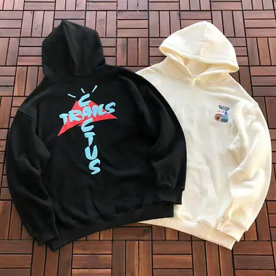 ¥~119 TRAVIS SCOTT HOODIE FLEECE 33111442 (im 185CM 80KG iwear size M in the photo)
