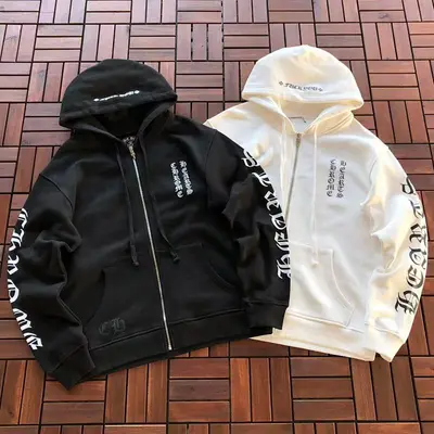 ¥~239 CH🔥OM🔥 HE🔥RTS HOODIE FLEECE 11111455