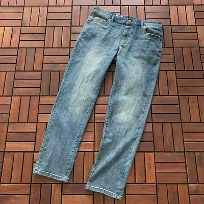¥~169 B🔥RB🔥RRY JEANS 22111603 (im 180CM 68KG iwear size 33 in the photo)
