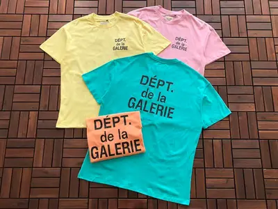 ¥~89 GALLERY DEPT T-SHIRT 11111697 (im 176CM 58KG iwear size S in the photo)
