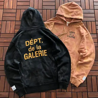 ¥~199 GALLERY DEPT HOODIE 11111687 (im 176CM 58KG iwear size S in the photo)