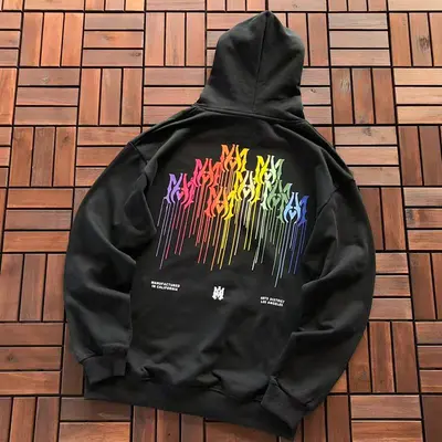 ￥~139 AMIRI HOODIE 33111704 (im 185CM 80KG iwear size M in the photo)