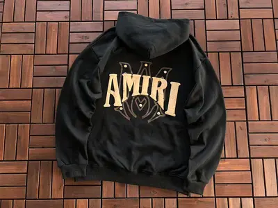 ￥~139 AMIRI HOODIE 33111735 (im 185CM 80KG iwear size M in the photo)
