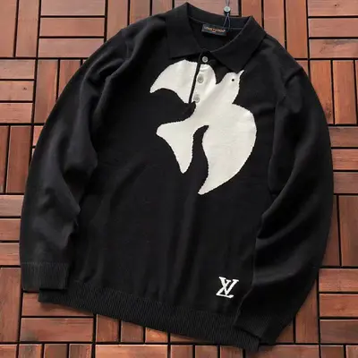 ¥~165 L🔥SWEATER 33111949 (im 180CM 68KG iwear size L in the photo)