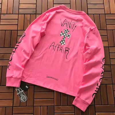 ¥~95 CH🔥OM🔥 HE🔥RTS LONG-SLEEVE 33111913 (im 180CM 68KG iwear size M in the photo)