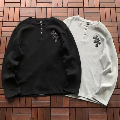 ￥~149 CH🔥OM🔥 HE🔥RTS LONG-SLEEVE 33111942 (im 180CM 68KG iwear size M in the photo)