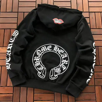 ￥~139 CH🔥OM🔥 HE🔥RTS HOODIE 33111906