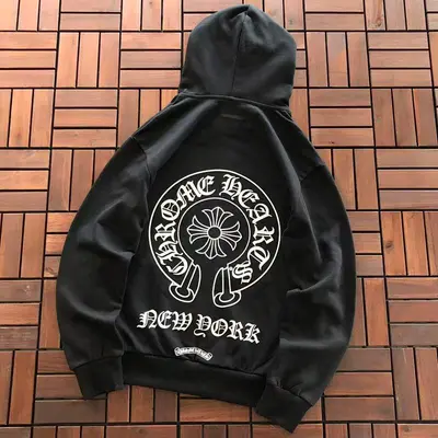 ￥~189 CH🔥OM🔥 HE🔥RTS HOODIE 33112156 (im 180CM 68KG iwear size M in the photo)