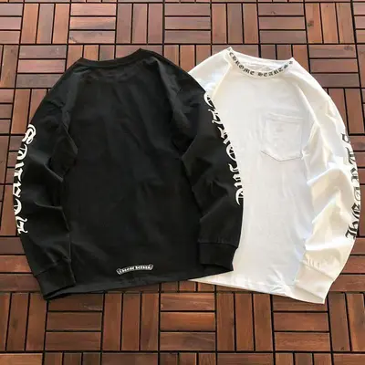 ￥~119 CH🔥OM🔥 HE🔥RTS LONG-SLEEVE 33112148 (im 180CM 68KG iwear size S in the photo)