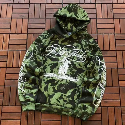 ￥~109 HELLSTAR HOODIE FLEECE 33112099 (im 180CM 68KG iwear size L in the photo)