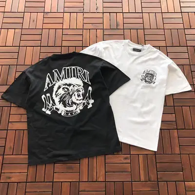 ￥~85 AMIRI T-SHIRT 33112227 (im 176CM 58KG iwear size M in the photo)